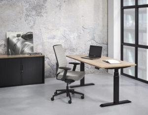 Bureau Flex standaard electrisch zit-sta verstelbaar (72 - 130 cm)